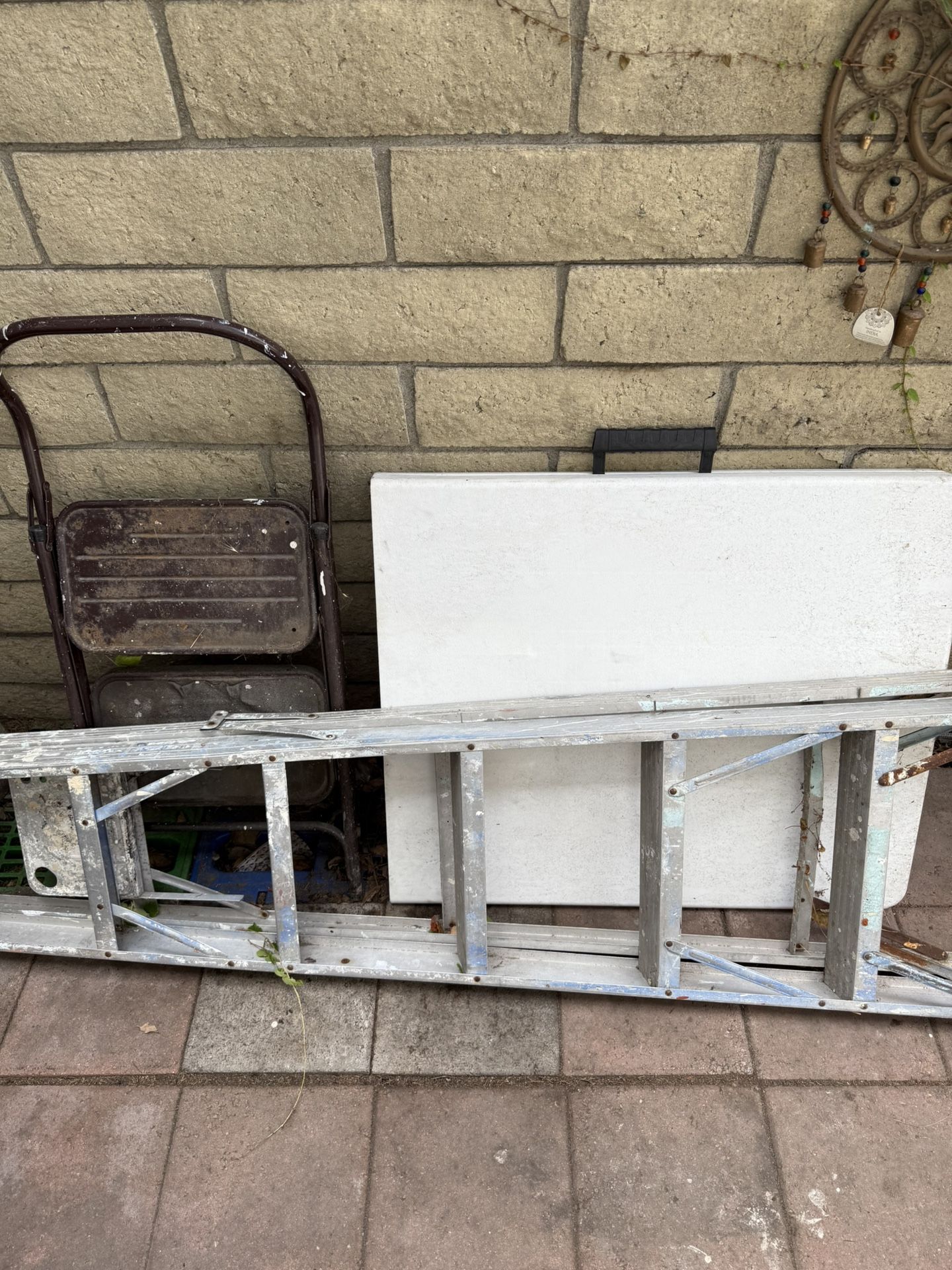 Ladder And Table
