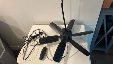 Fan with control remote  for light