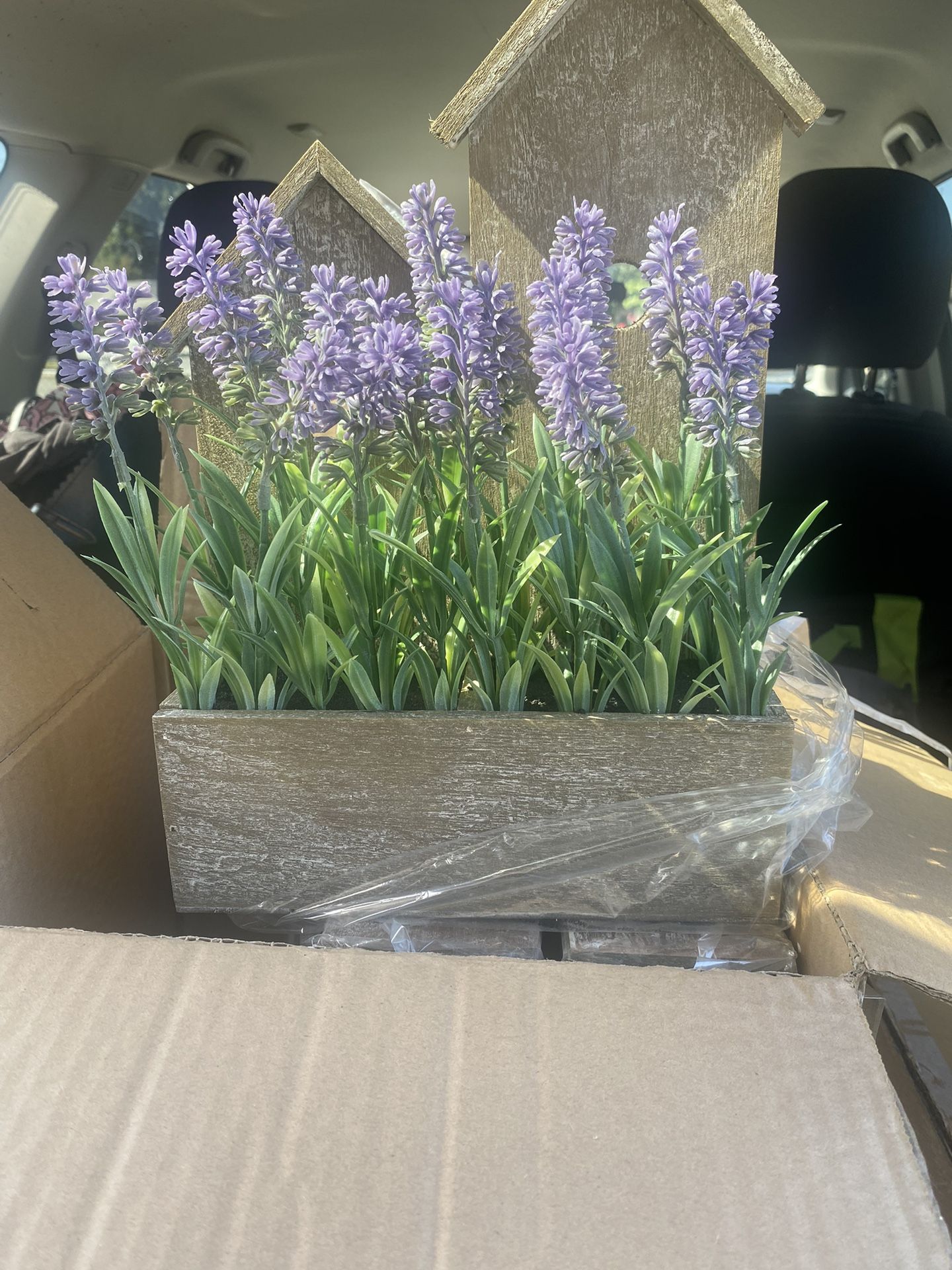 Lavender Fake Flowers 