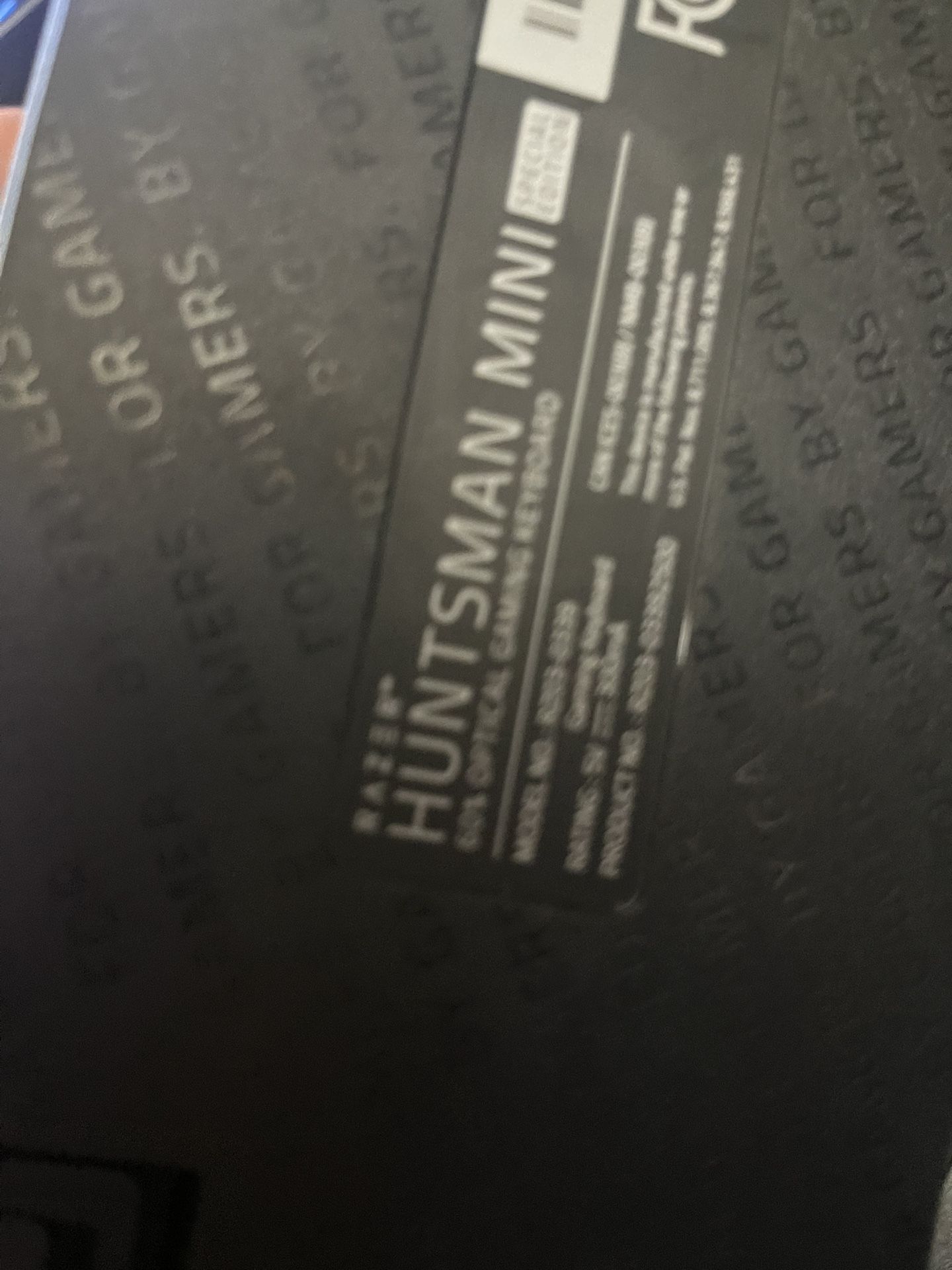 Selling A Huntsman Mini Key Board