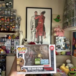 BRASS DRAGON WYRMLING FUNKO POP LE EXCLUSIVE 1/8000 PIECES DUNGEONS AND DRAGONS