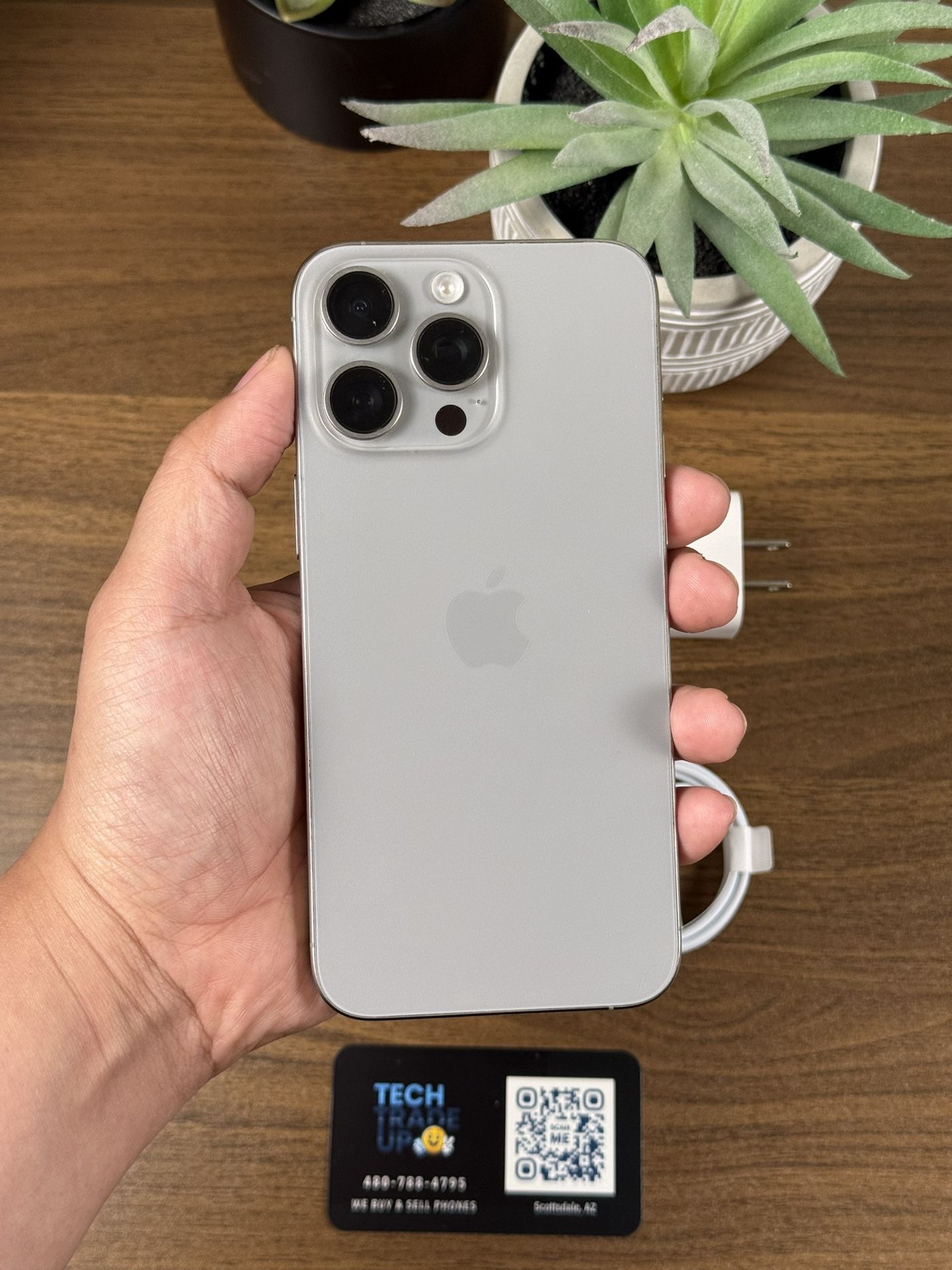 iPhone 15 Pro Max 256Gb Natural 🩶 Cricket