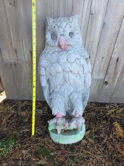Concrete owl