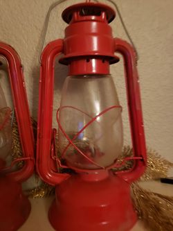 Kerosene oil lantern ser of 3