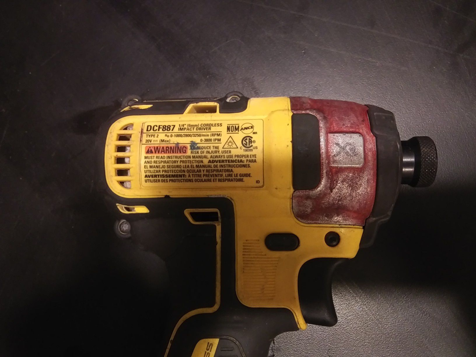 DEWALT XR 20-Volt Max 1/4-in Variable Speed Brushless Cordless Impact Driver (DCF887) [TOOL ONLY]
