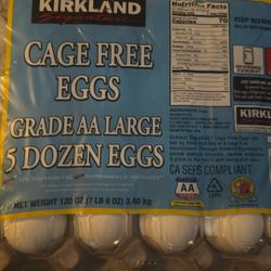 $$create a large five dozen eggs