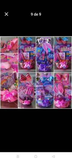 Easter Baskets And Confetti Eggs