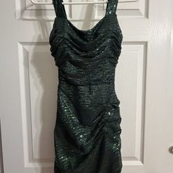Emerald Green Dress