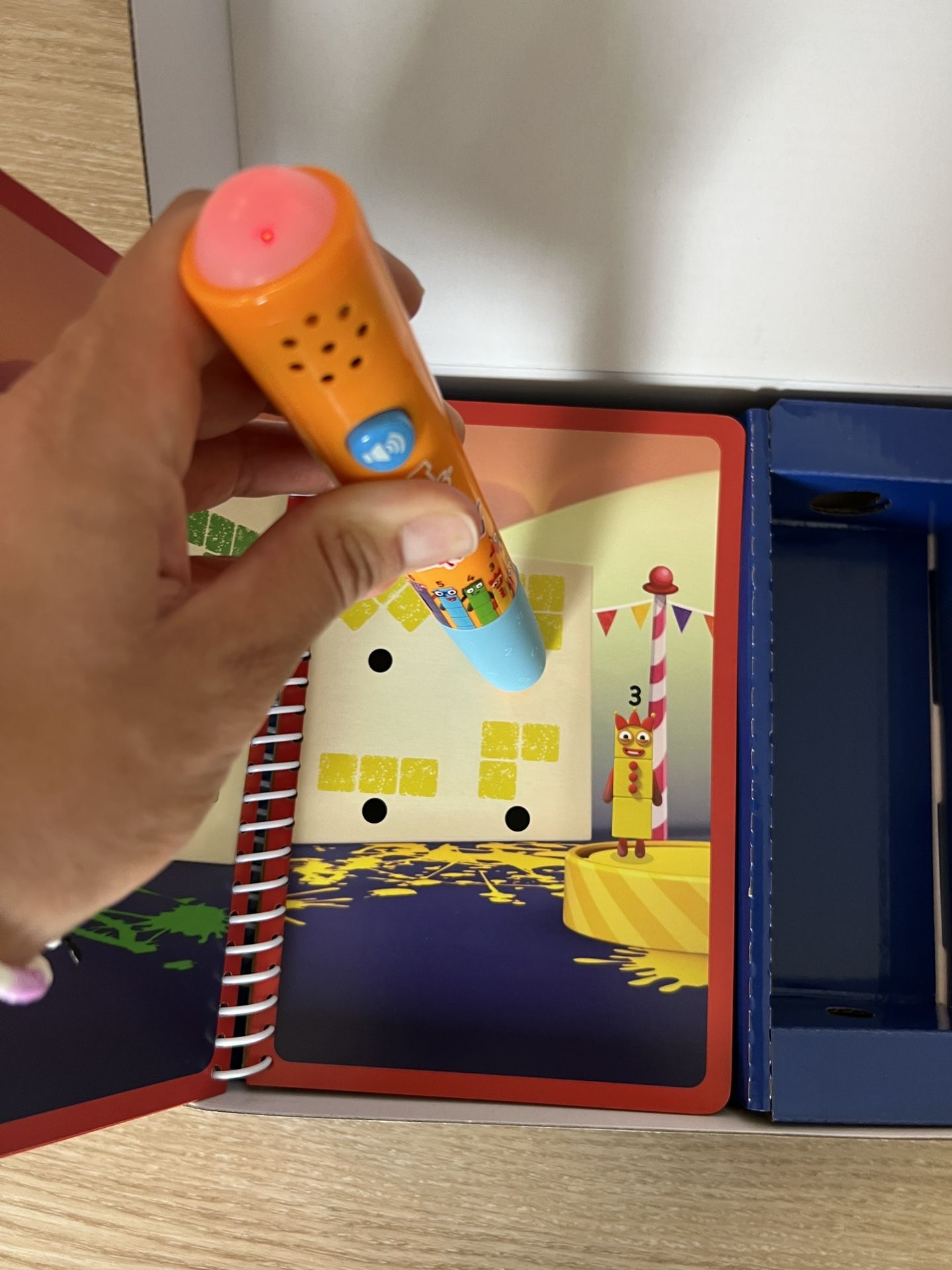 Set of educational toys