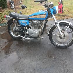 1973 Yamaha Tx650 Electric