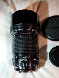 SMC Pentax Asahi 200mm f 2.5 Prime Telephoto Lens Bayonet Mount MINT  OBO