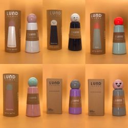 Brand New Lund London Water Bottles 10oz/17oz $32-$40