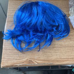 FREE BLUE WIG 