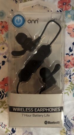 Wireless earphones