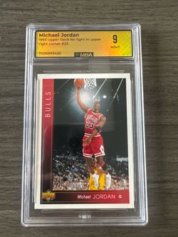 MICHAEL JORDAN VINTAGE BULLS CARD