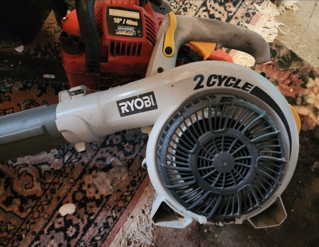 Tool Special Leaf Blower And Chainsaw