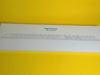 Apple Magic Keyboard with Touch ID and Numeric Keypad White