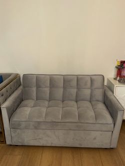 Sofa, Furniture, grey