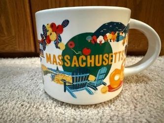 STARBUCKS DISCOVERY SERIES (NEW) YOU WERE THERE COFFEE MUG “MASSACHUSETTS” - $15.00