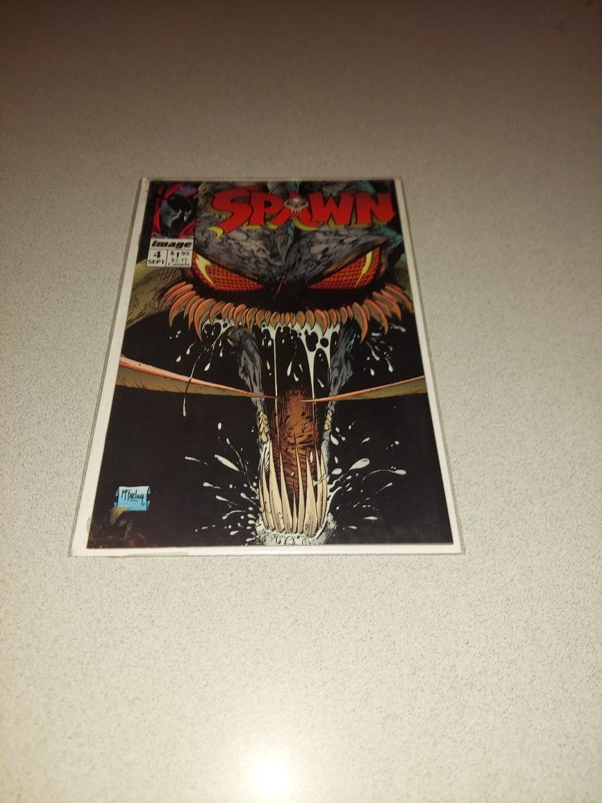 1992 SPAWN #4 COMIC BAGGED AND BOARDED