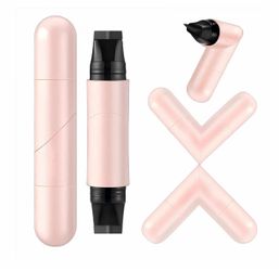 Double-Ended Makeup Pen with Flexible Tip