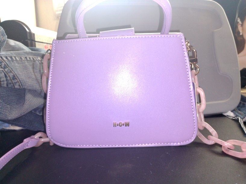 PURPLE PURSE/BAG