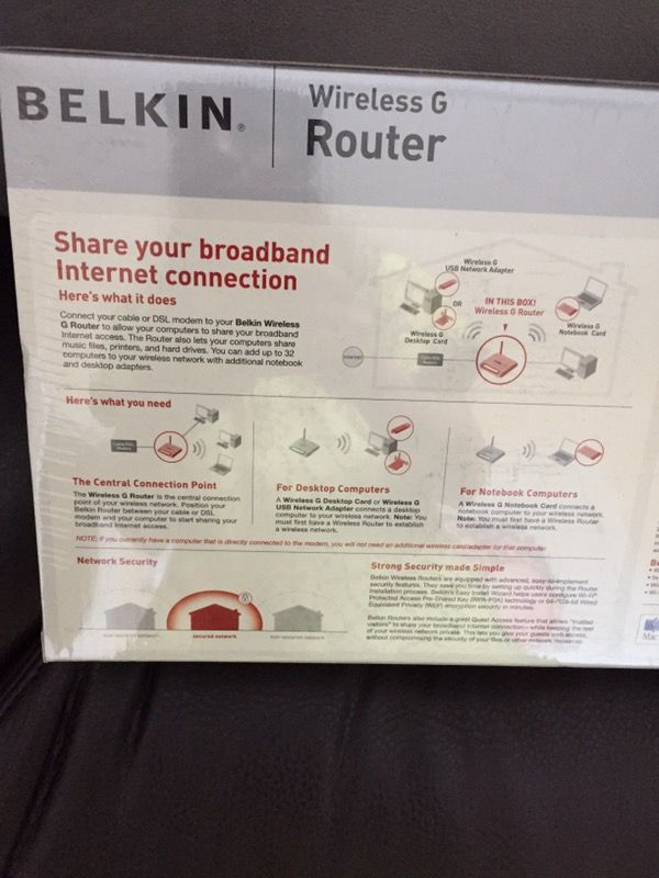 Belkin Wireless G Router