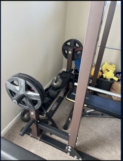 Gym Come With 2 Olympic Bar 