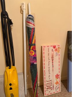 Deluxe Beach Brella SPF 15 Beach Umbrella 72 Inch