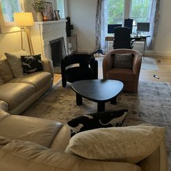 Leather Sectional Couch 