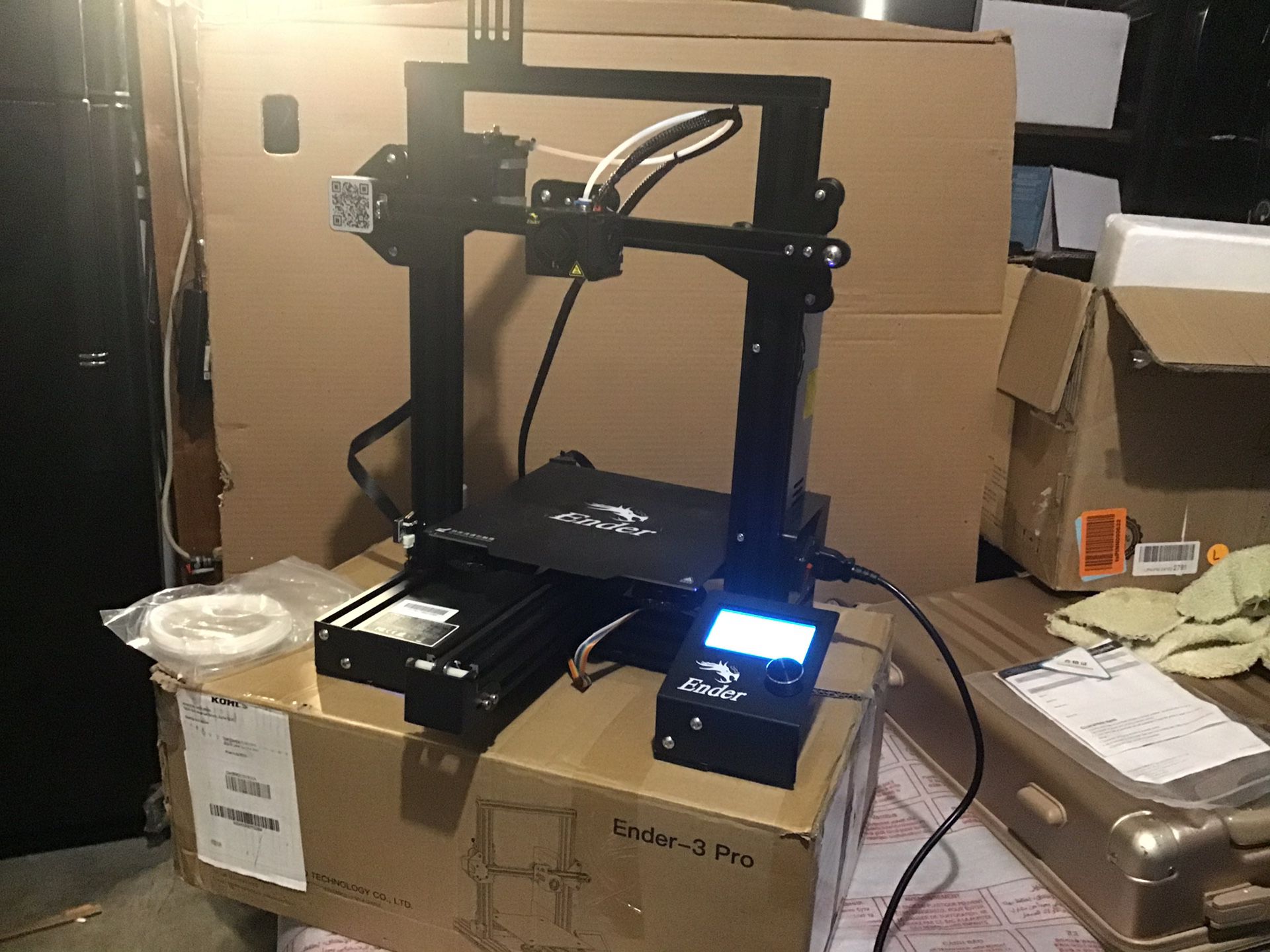 Ender 3pro / creality high 3D printer / brand new assembled never used perfect condition
