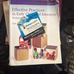 Effective Practices in Early Childhood Edication 3rd ed.