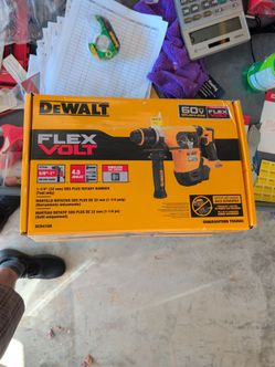 DeWalt FlexVolt 60V SDS Plus Rotary Hammer