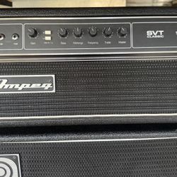 Ampeg SVT Classic Amp And cabinet 
