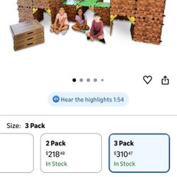 Minecraft Explorer Kit - Build Minecraft in The Real World - Endless Play for Ages 8 and Up - Build Forts, Mazes, Tunnels, and More - Durable, Reusabl