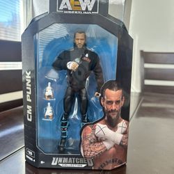 AEW CM PUNK unmatched collection series 4 #25