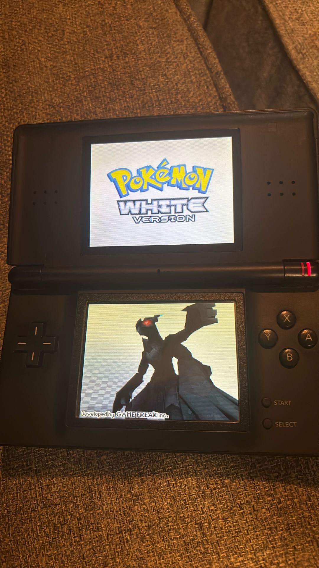 Nintendo DS Lite with Pokemon White
