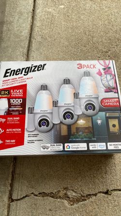 Energizer security camera