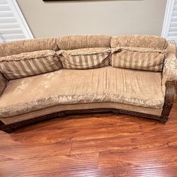Sofa And Matching 2 Arm Chair Set (Total 3 Pieces)