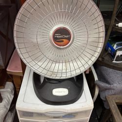 Portable heater/heat dish/presto heat dish