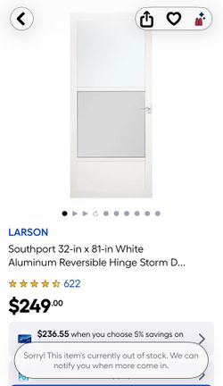 Storm door