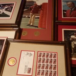 Memorabilia Football Framed Photos