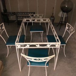 Mid Century Woodard Dining Set