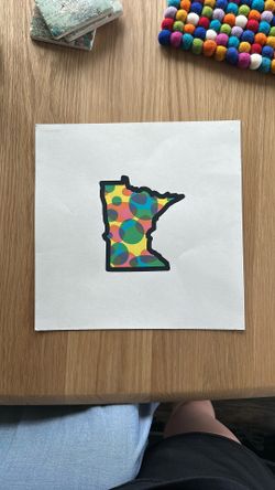 Minnesota Screen printed Poster