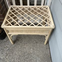 Rattan Coffee Table 