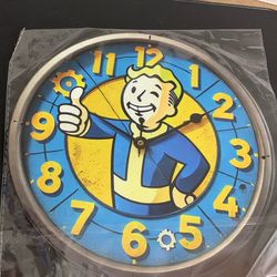 Fallout Metal Wall Decor (NOT AN ACTUAL CLOCK)