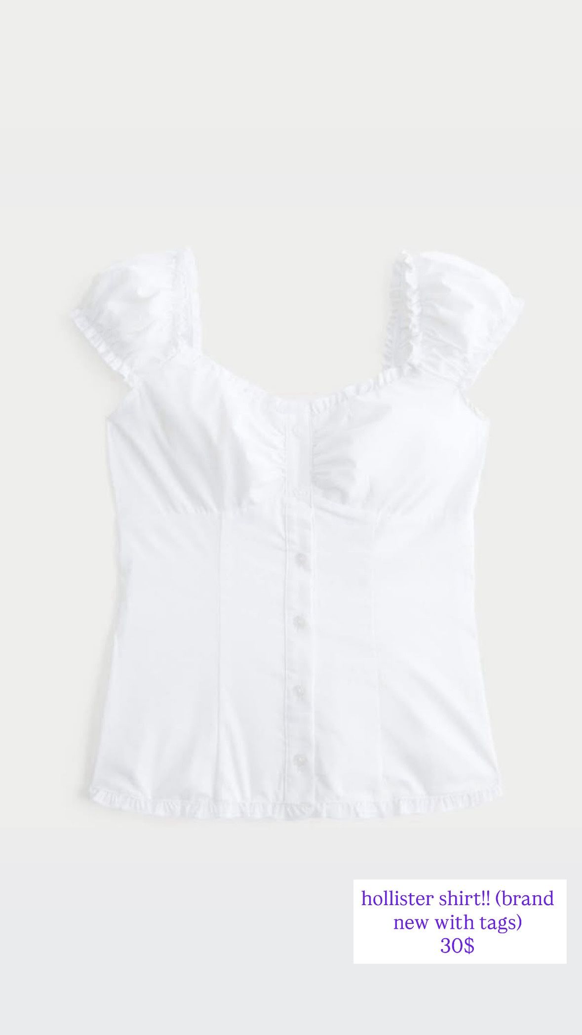 Hollister Poplin Shirt