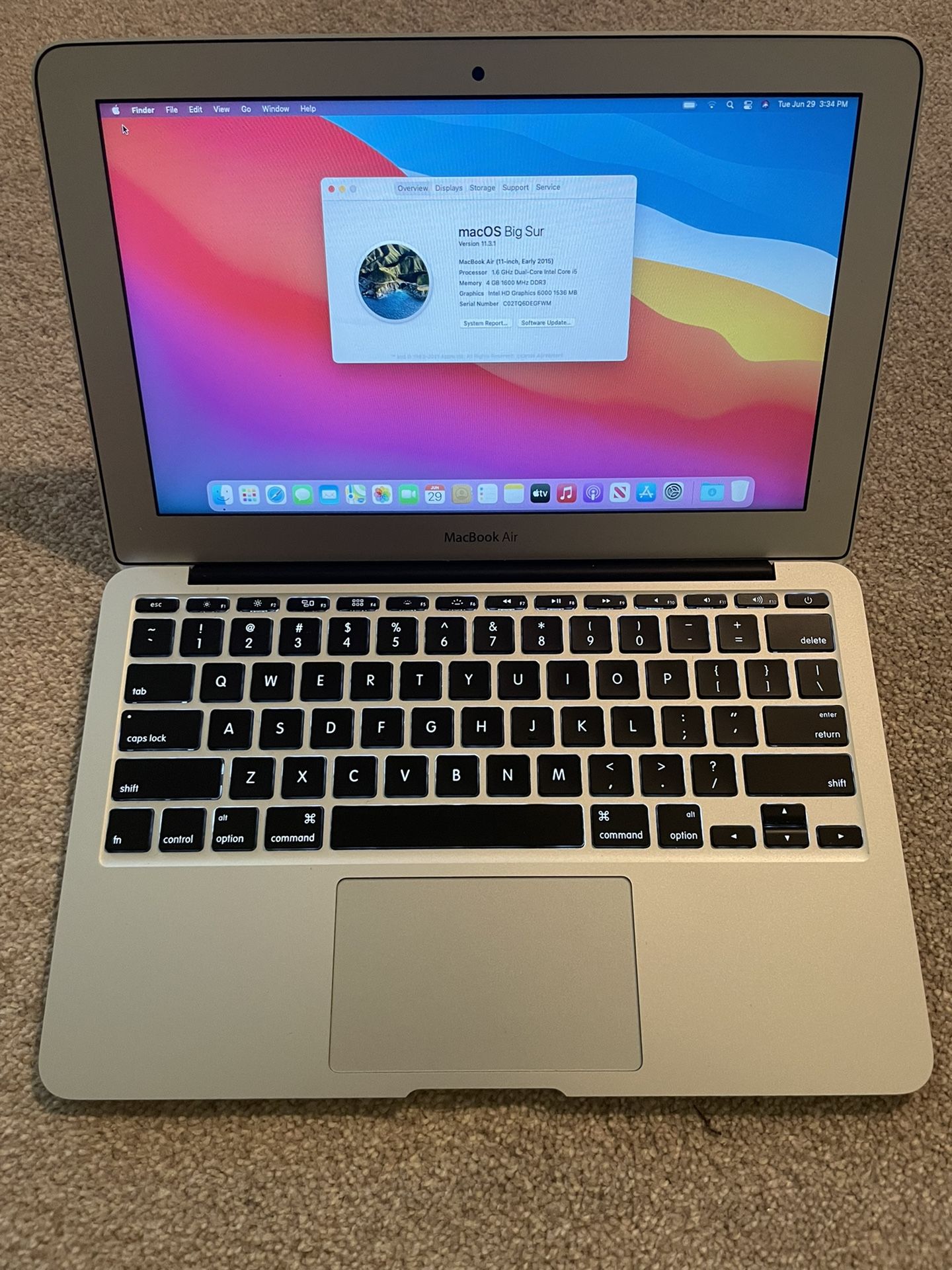 2015 MacBook Air 