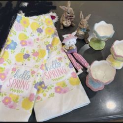 Easter Decor Lot 