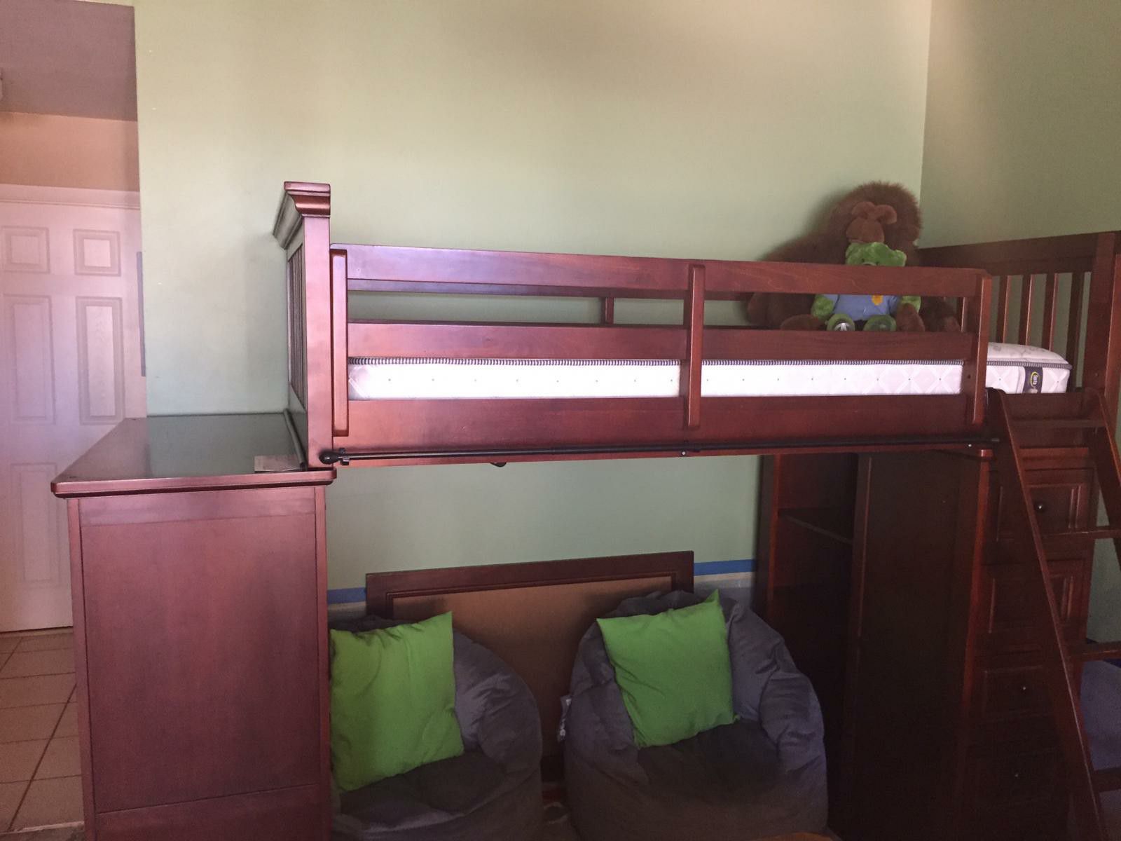 BUNK BED WITH MATTRESS